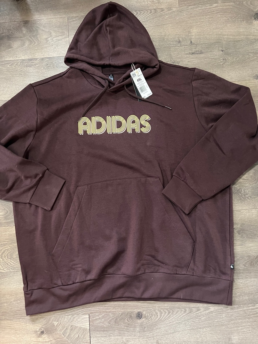 Adidas Multi Sport Pullover Hoodie Size 4XL New